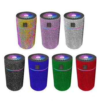Красочные Крутые мини-увлажнители воздуха со светодиодной подсветкой, USB-увлажнители воздуха, ультразвуковые увлажнители воздуха, портативный диффузор, прямая поставка