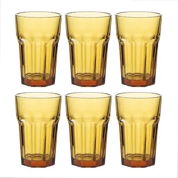 Двойные старомодные стаканы, стеклянная чашка для напитков, цветные стаканы и стаканы для воды, набор